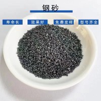 喷砂除锈合金钢砂G25（1.0mm）菱角钢砂厂家晟博安